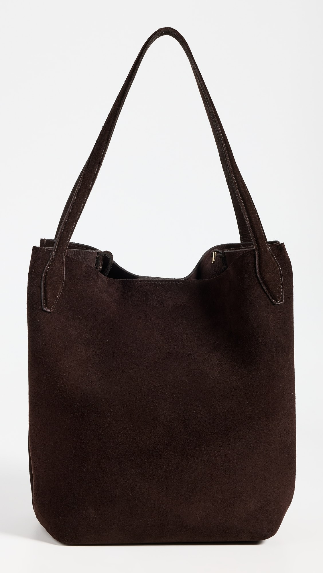 The Shopper Tote in Soft Grain Suede | Shopbop