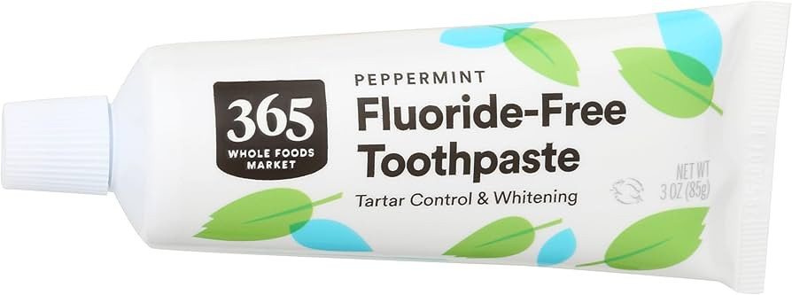 365 by Whole Foods Market, Fluoride Free Travel Toothpaste, 3 Ounce | Amazon (US)
