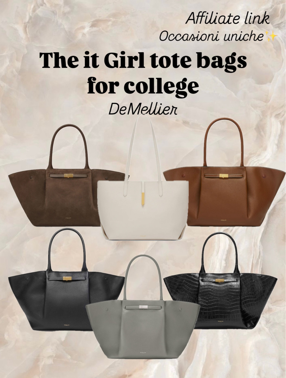 The it Girl tote bags for college 

#LTKworkwear #LTKstyletip #LTKautumn