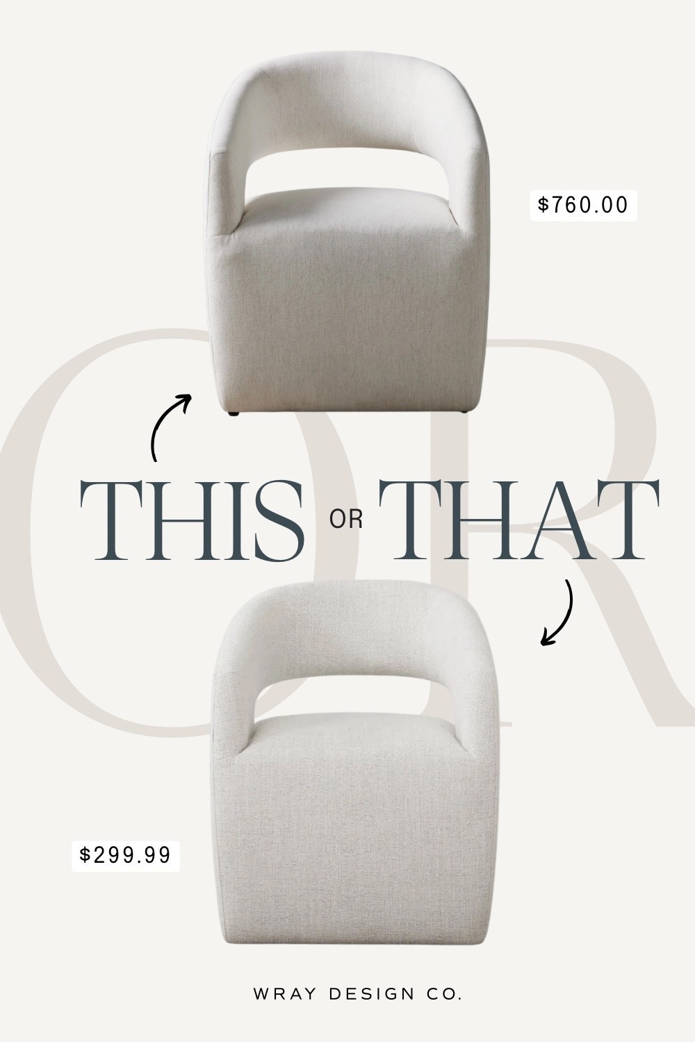 Your weekly look for less is here! Featuring the stunning Norah dining chair from Arhaus and a much more affordable option from Wayfair. Will you splurge or are you buying the dupe? Let us know!

#LTKHome #LTKStyleTip