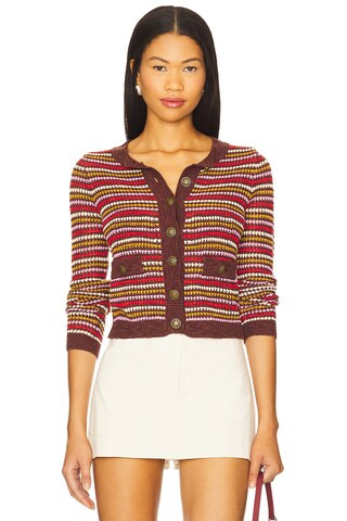 HEARTLOOM Cait Cardi in Merlot from Revolve.com | Revolve Clothing (Global)