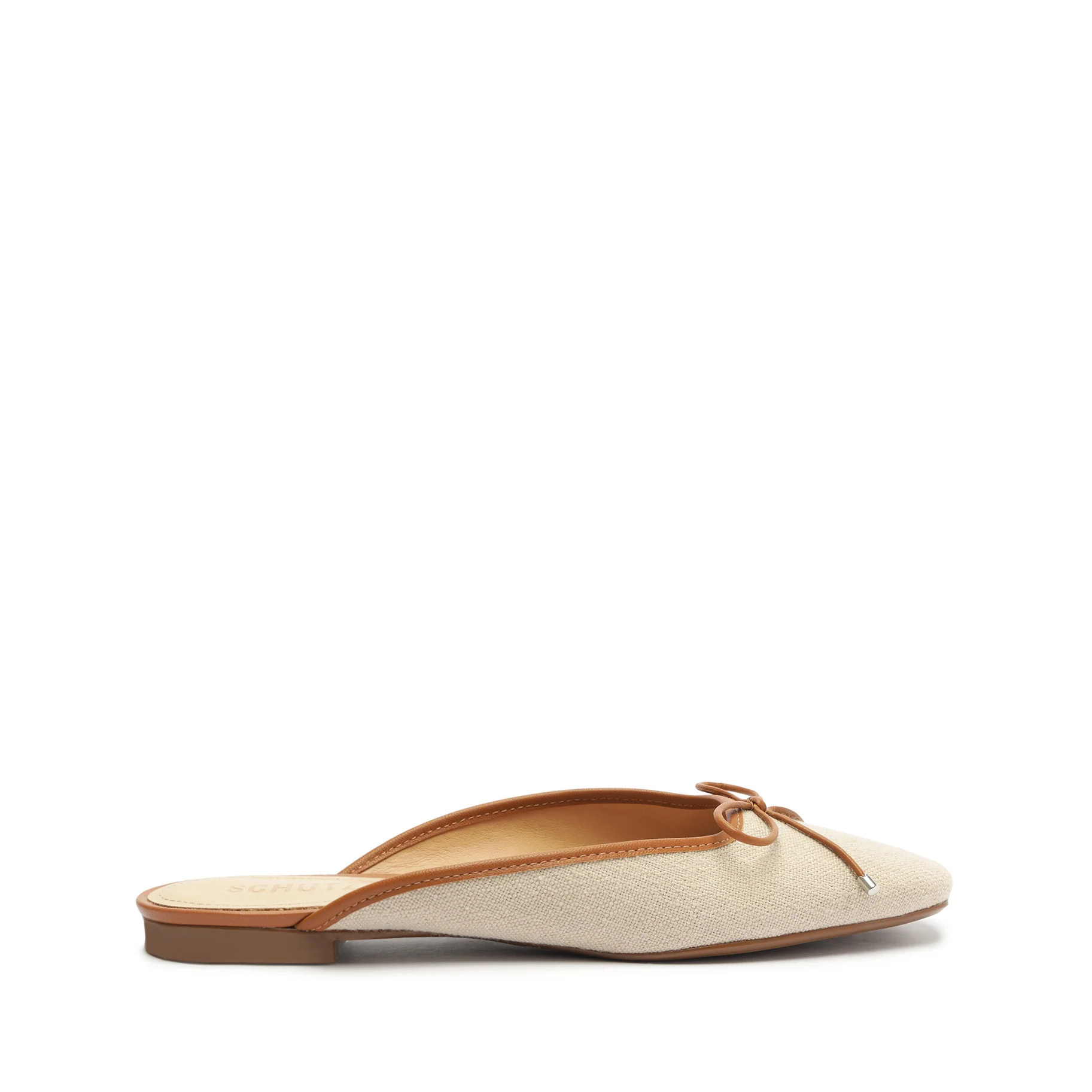 Arissa Linen Flat Mule | Schutz Shoes (US)