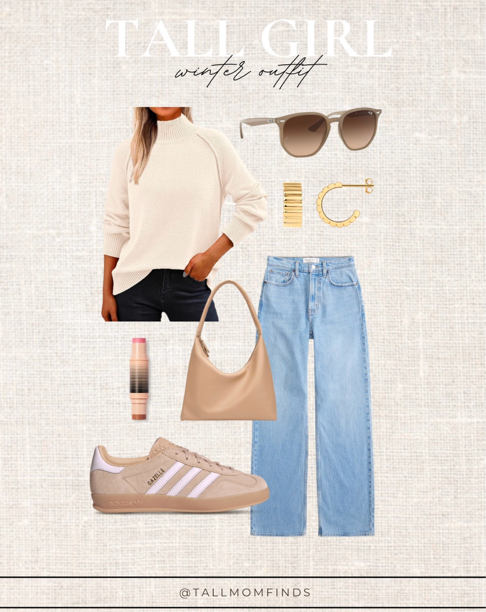 Tall girl, casual outfit in info. Jeans come in long and extra long.