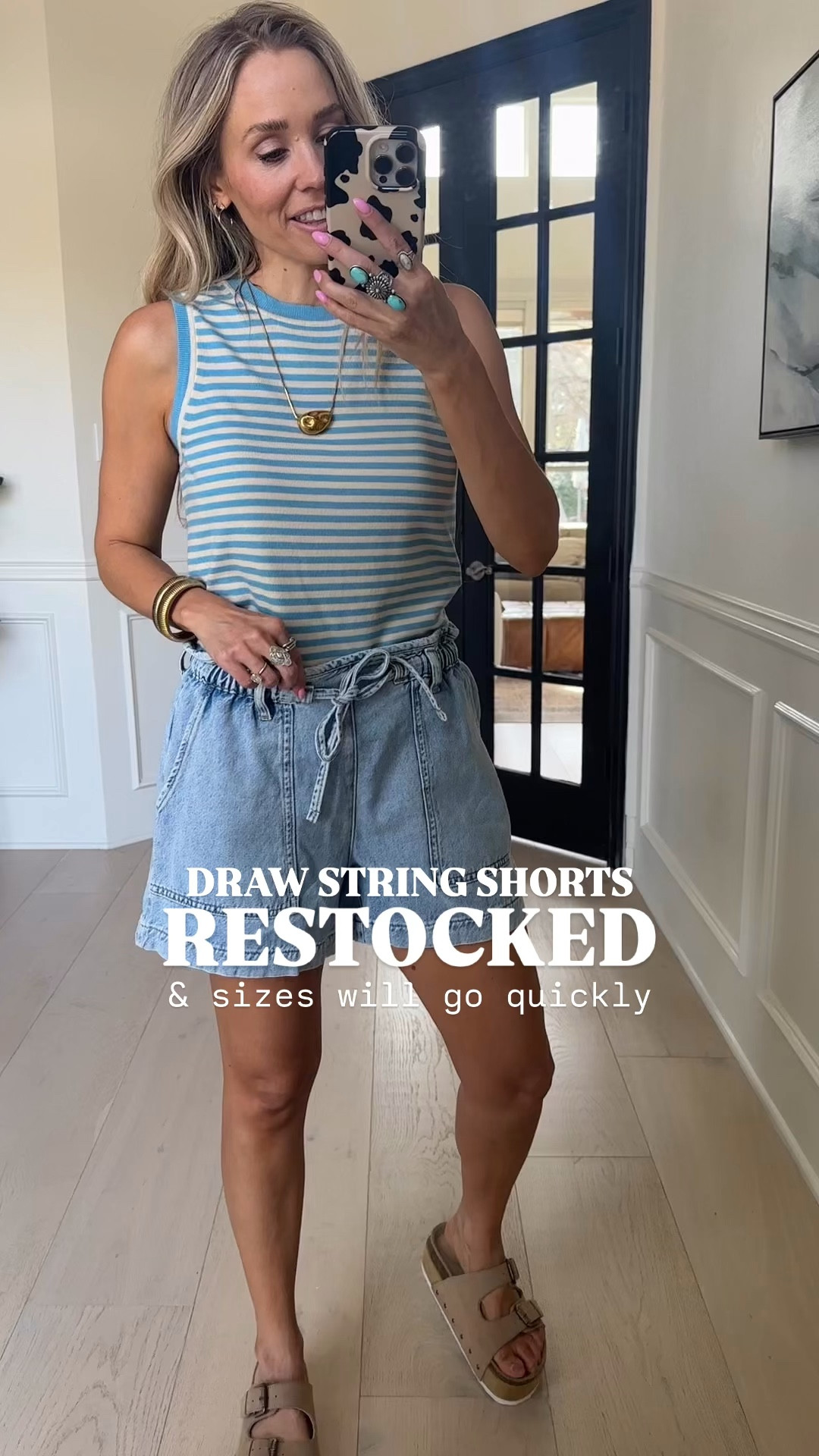 🤍SCROLL TO SHOP🤍

FINALLY RESTOCKED THE VIRAL DRAWSTRING SHORTS 🤩🤍✨🔗 

The viral drawstring shorts are going CRAZY viral bc they are the short version of the Gap Inspired drawstring jeans. Comes in 4 stunning colors & FULLY RESTOCKED!!!!! 

Wearing size s / my tts

#LTKootd #LTKgrwm #LTKmomlife