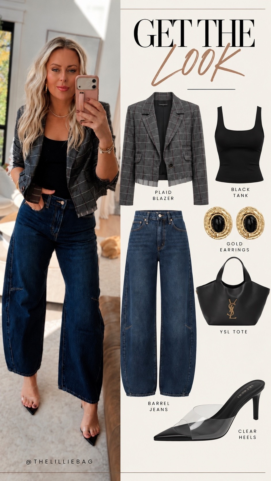 ✨🤌🏼I’m OBSESSED with these jeans already ordered more colors! You can cinch the waist ladies and they are adorable on! I did size up one! Otherwise I think tts. I usually have to size up in this brand. Jacket I’m in small. 



Fall style. Plaid. Jeans. Denim. Fall outfits

#LTKootd #LTKgrwm #LTKSaleAlert
