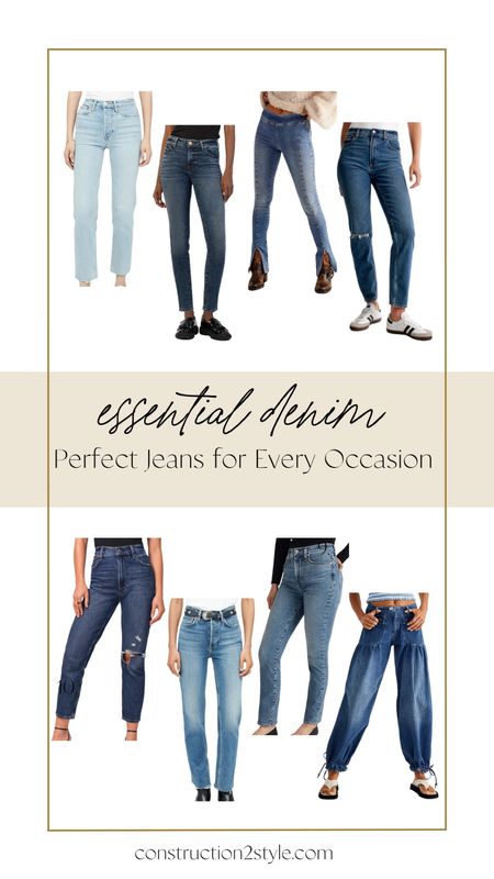 Jeans for Every Occasion 

#LTKstyletip #LTKmidsize