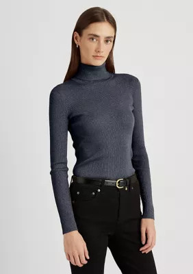 Lauren Ralph Lauren Women's Ribbed Turtleneck Sweater | Belk
