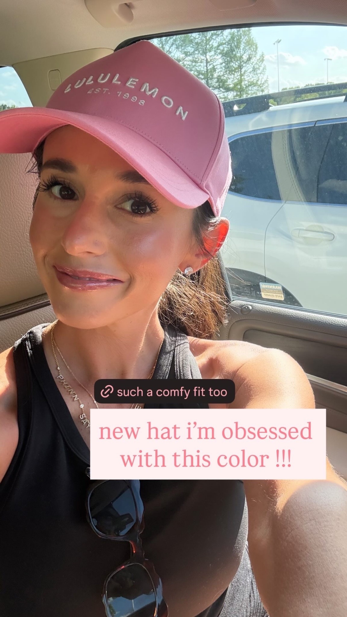 Cutest new hat from @lululemon 🩷🩷🩷

#LTKootd #LTKActive #LTKmomlife