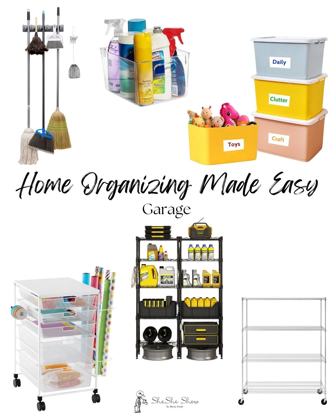  Is your garage in need of help? Mine always is. Here are some great products to help you organize your garage. 
Totes, shelving, broom holder, garden tool organizer. Label maker, trunk organizerr
 

#LTKHome #LTKFindsUnder100 #LTKOver40