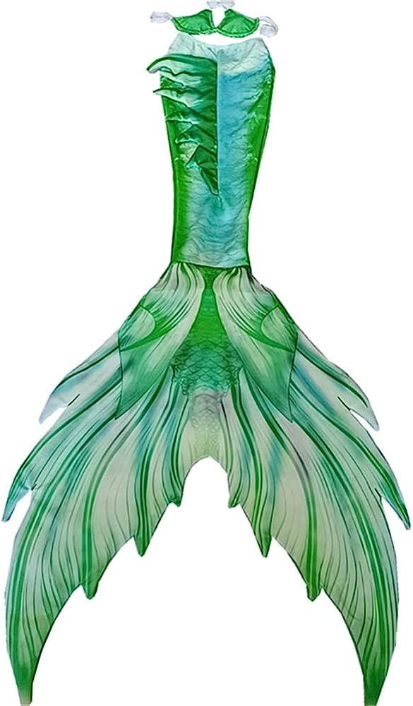 Fabulous Mermaid Tails for Adult Women Men Swimmable Mermaid Tail No Flipper Beach Costumes Merma... | Amazon (US)