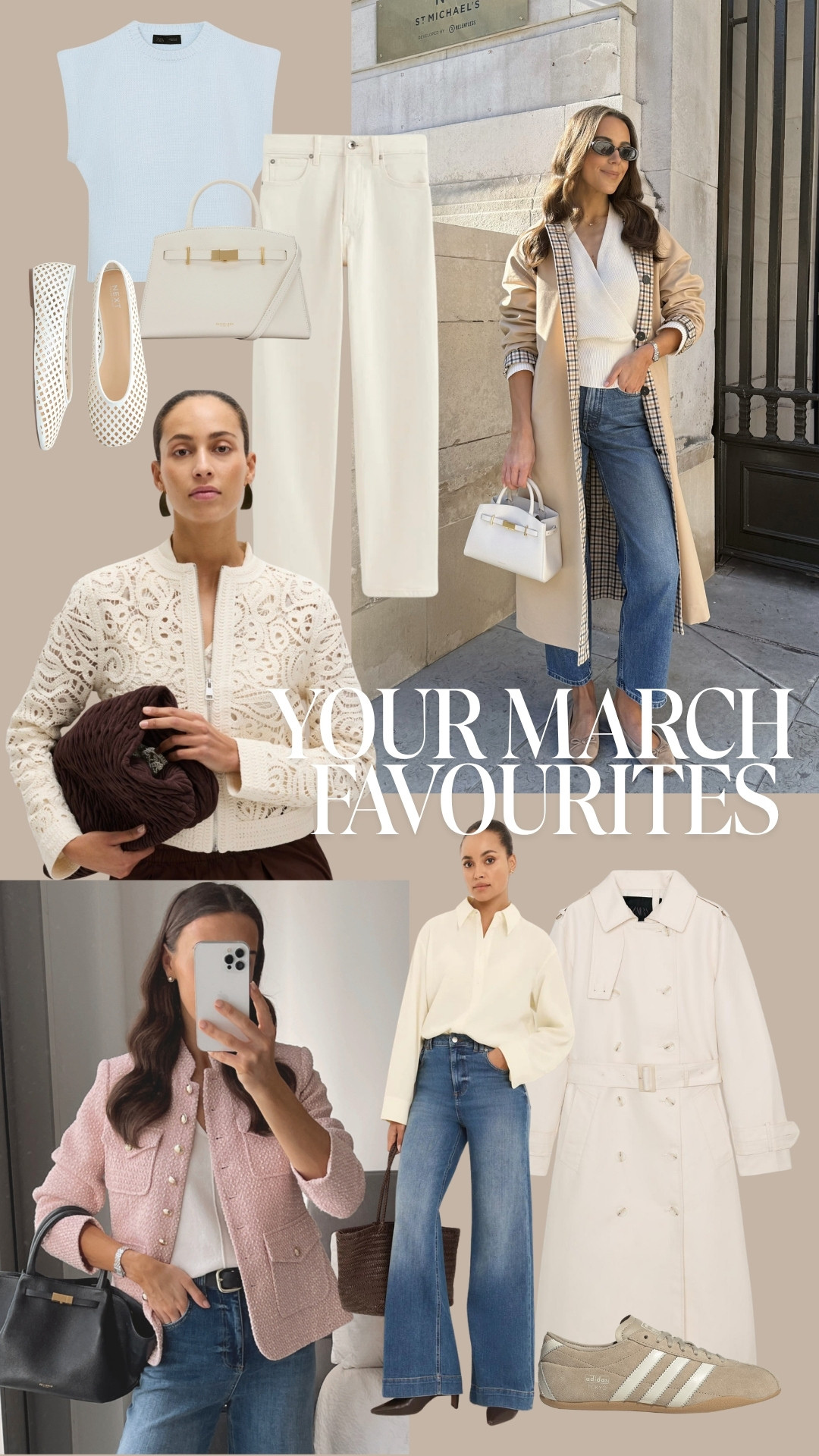 Your March Favourites 🤍
 

#LTKsummer #LTKstyletip #LTKspring