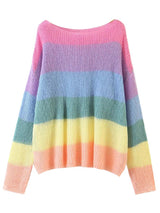 'Dianna' Rainbow Lightweight Top | Goodnight Macaroon
