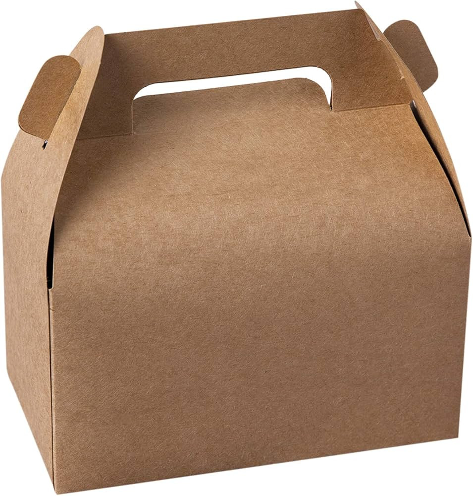 25-Pack Gable Brown Candy Treat Boxes,Small Goodie Gift Boxes for Wedding and Birthday Party Favo... | Amazon (CA)