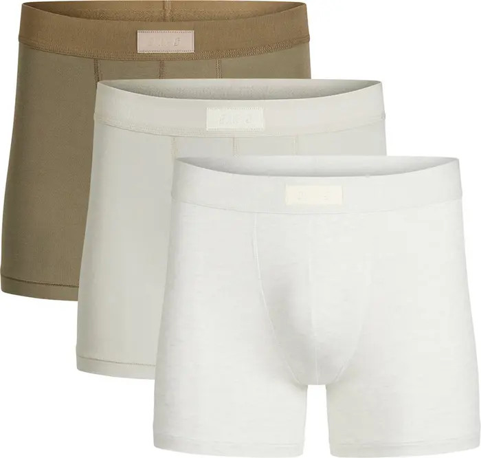 3-Pack 3-Inch Cotton & Modal Blend Boxer Briefs | Nordstrom