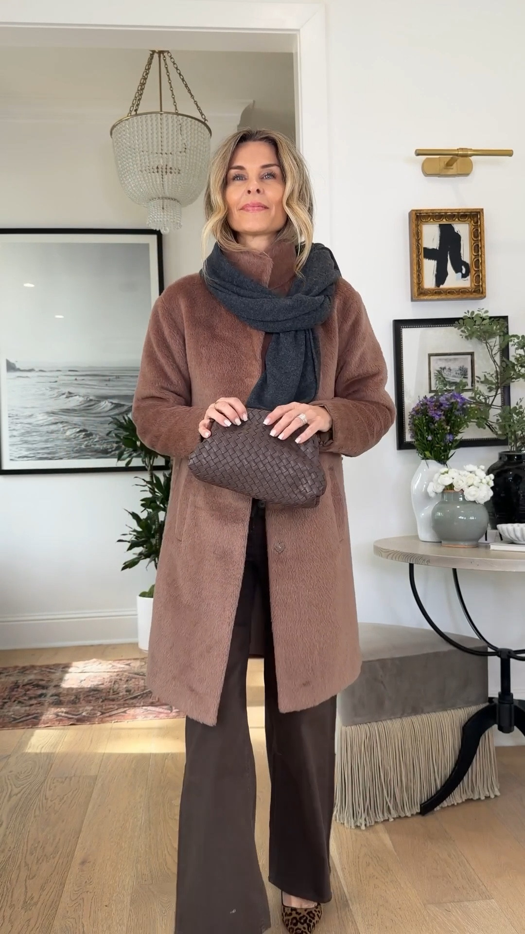 Proof you don’t have to spend a ton to buy high quality pieces! I’m 5’6’’.

-This alpaca-wool coat was an immediate yes! Wearing size XS
-Love an all black look! My cardigan is another look for less I’m very impressed with. Cardigan is a S, and pants ran TTS.
-All ivory always looks so chic. Cable knit cardigan is a S. Ivory pant is TTS.
-Mocha brown tones with a look for less cashmere structured cardigan and brown jeans that are selling quickly. I’m wearing XS, if you want a longer sleeve length size up. Brown jeans I’m wearing a 30 inch length, and I size up one size.

#QuincePartner @onequince