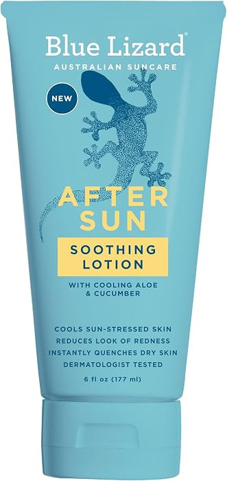 BLUE LIZARD After Sun Soothing Lotion, Lightweight Formula with Shea Butter, Soothes and Moisturi... | Amazon (US)