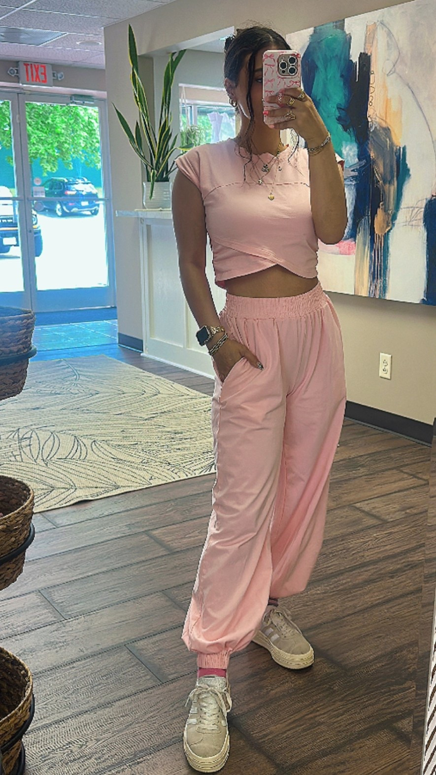 pink two piece set 

#LTKFindsUnder50 #LTKStyleTip #LTKSummerEdit