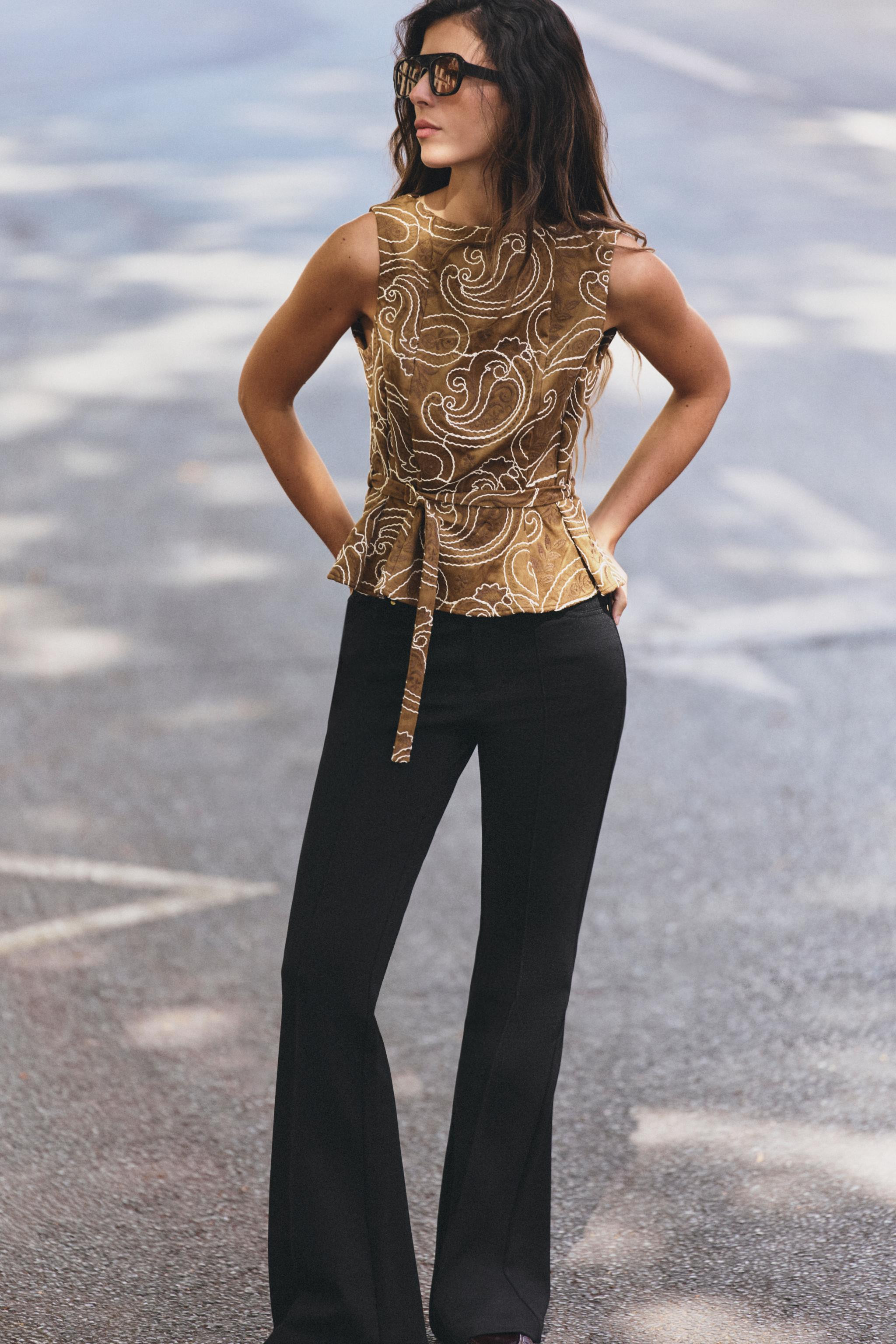 FLARE TROUSERS | Zara UK