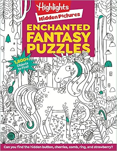 Enchanted Fantasy Puzzles (Highlights Hidden Pictures)     Paperback – February 8, 2022 | Amazon (US)