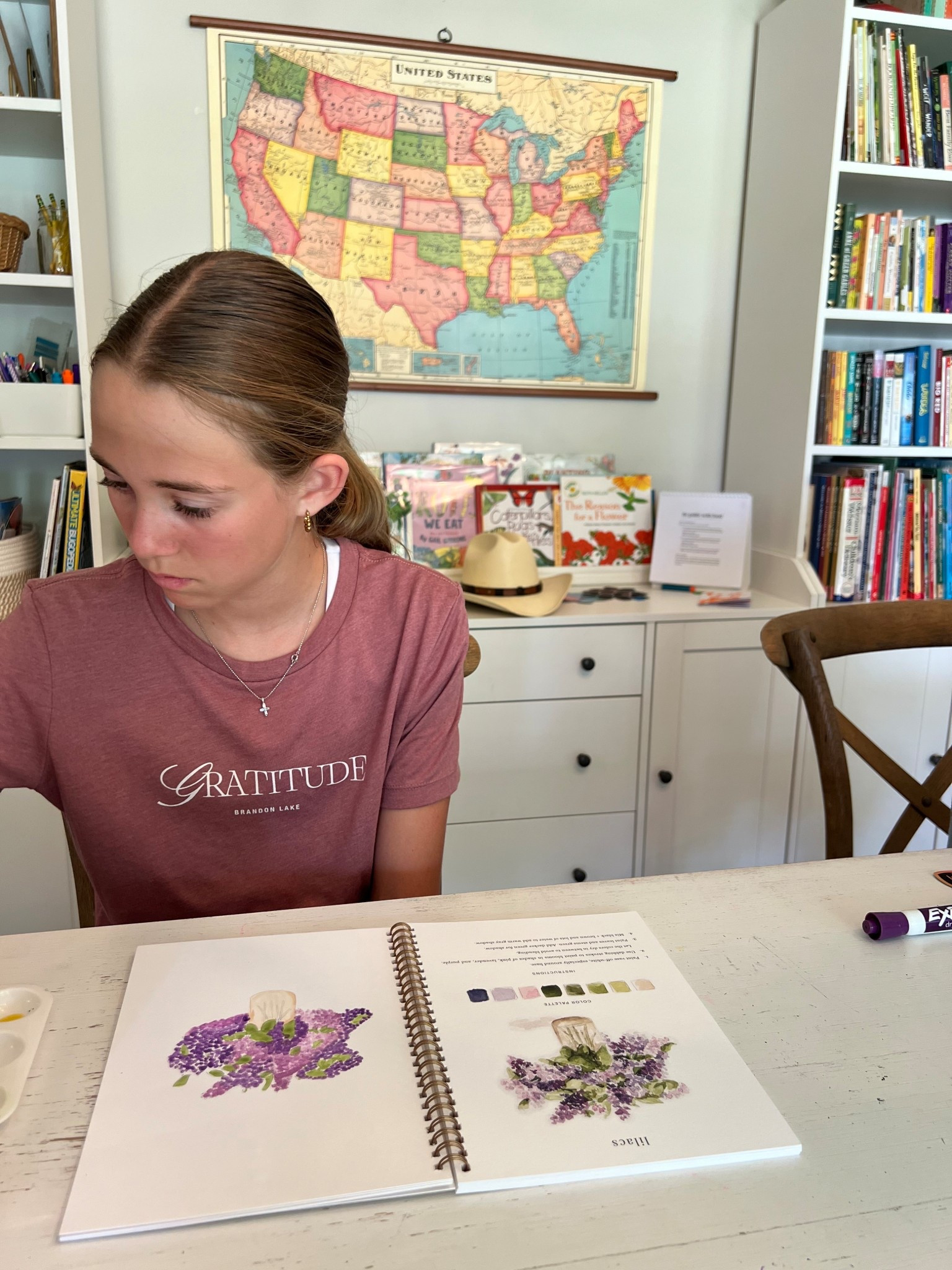 Watercolor books for the tweens/teens! 

