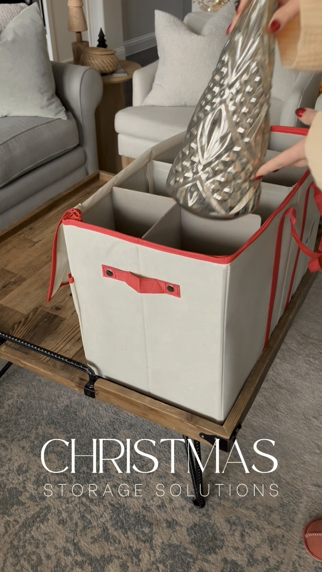 Christmas storage solutions!! Keep all your holiday decor safe and organized! 

#LTKWatchNow #LTKHome #LTKHoliday