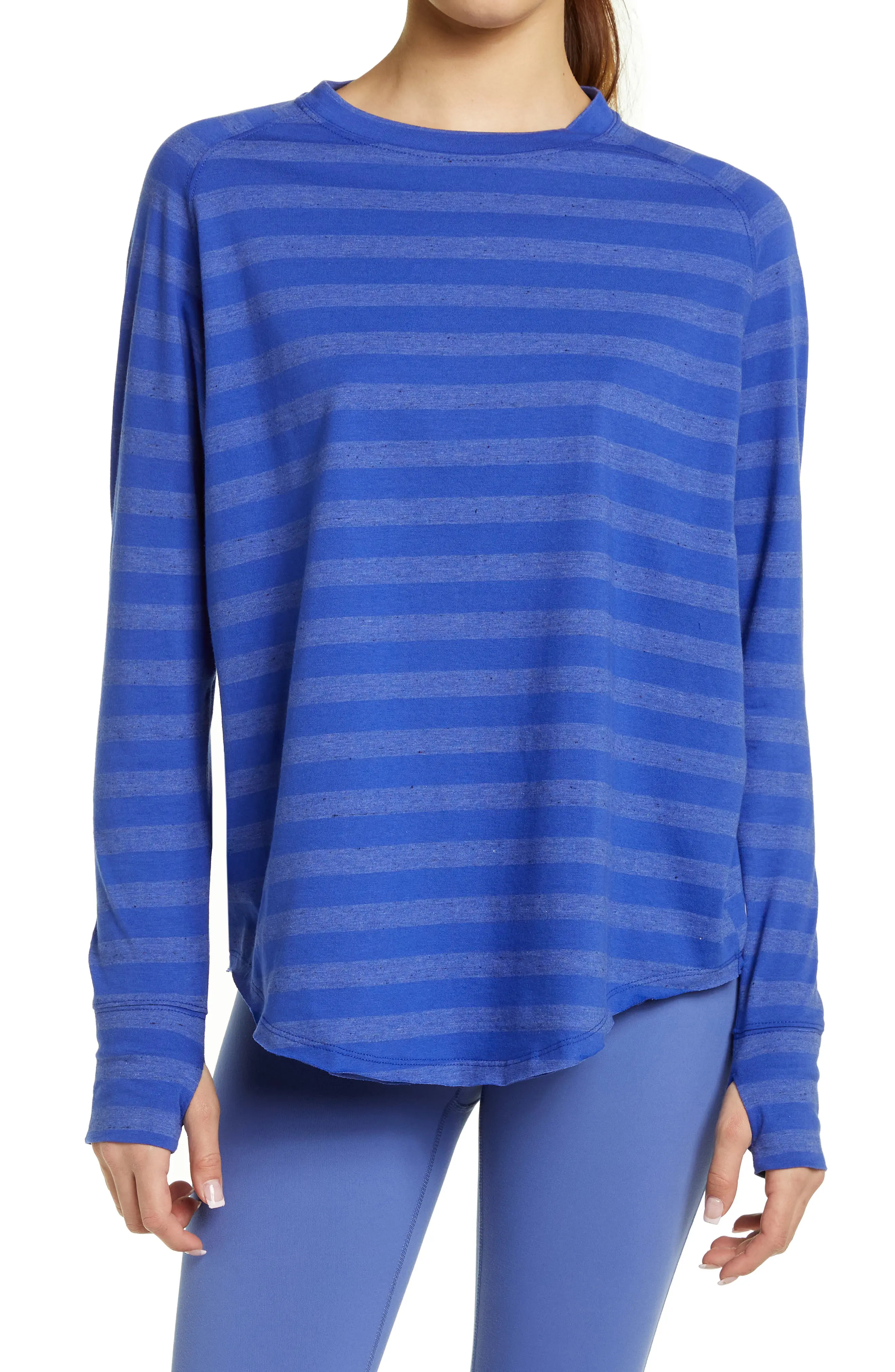 Relaxed Long Sleeve Slub Jersey T-Shirt | Nordstrom
