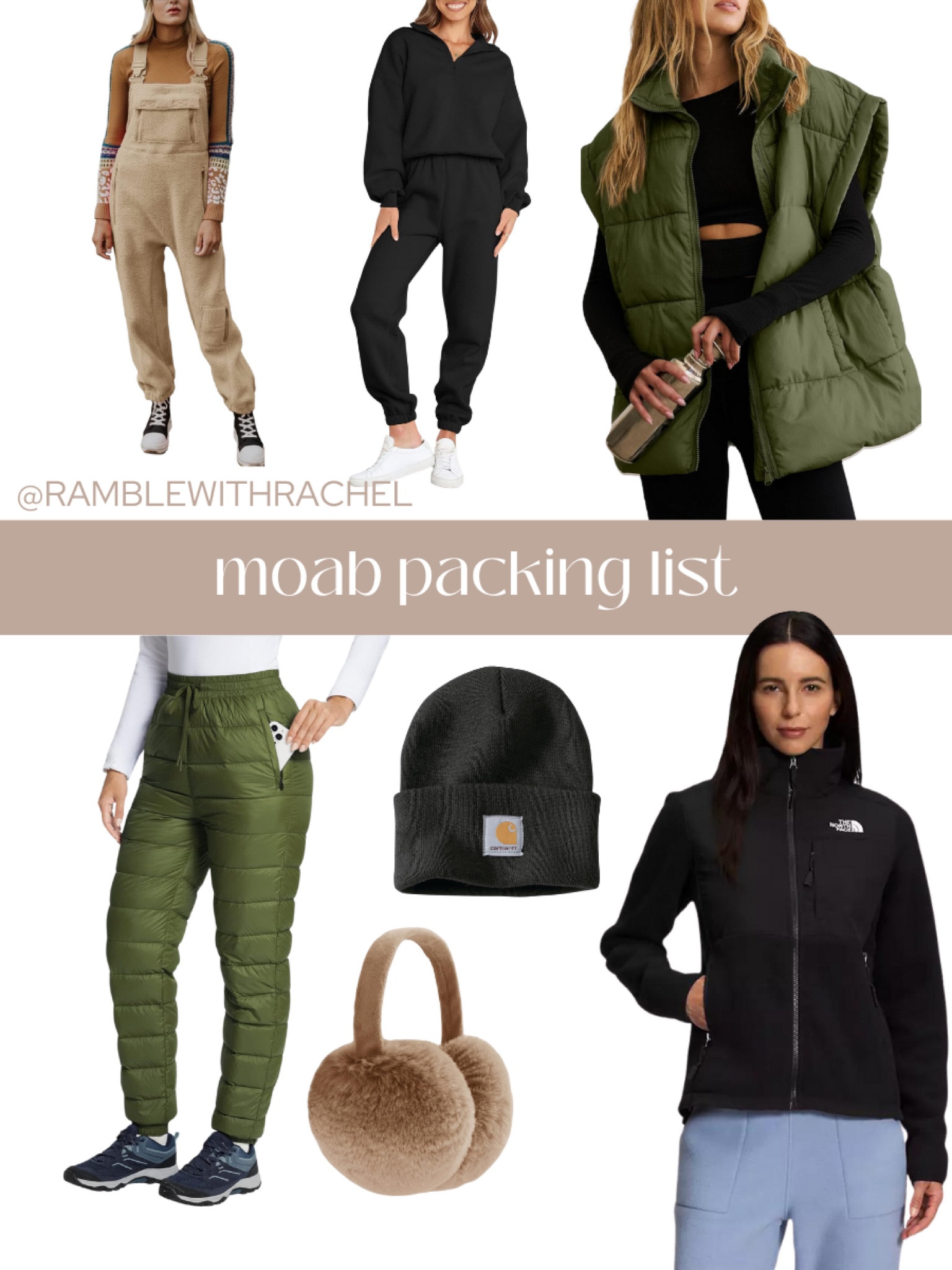 Winter destination outdoor packing list.

#LTKstyletip #LTKtravel #LTKfindsunder50