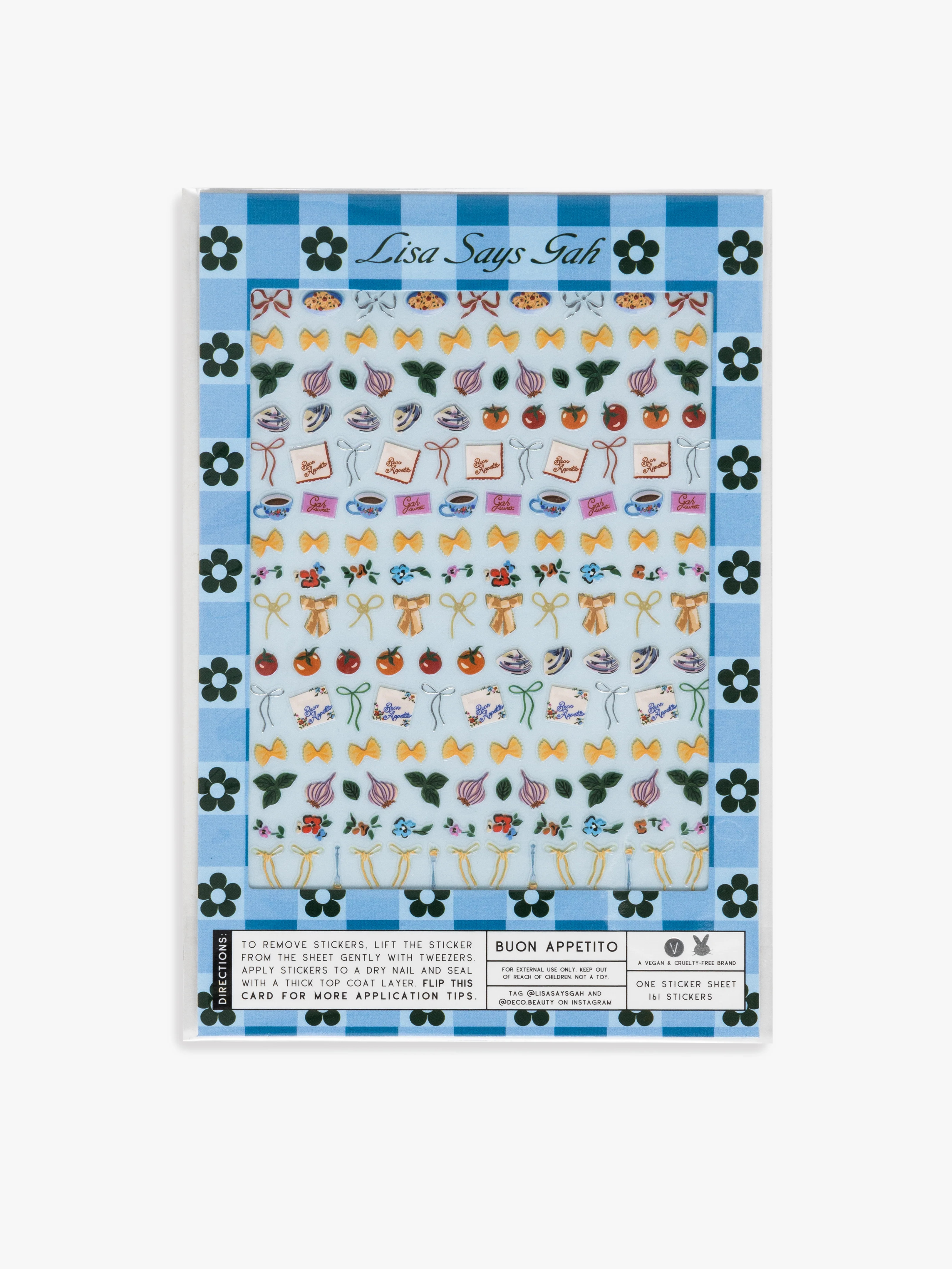 Nail Art Stickers
                  
                  Deco Beauty | Lisa Says Gah