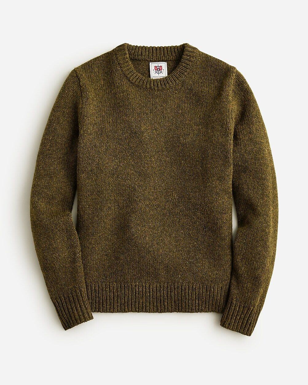 Wallace & Barnes wool heather crewneck sweater | J.Crew US