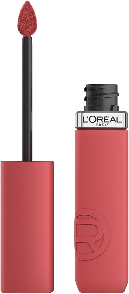 L'Oréal Paris Liquid Lipstick, Intense Colour, Longwear Matte Formula with Hyaluronic Acid, Tran... | Amazon (UK)