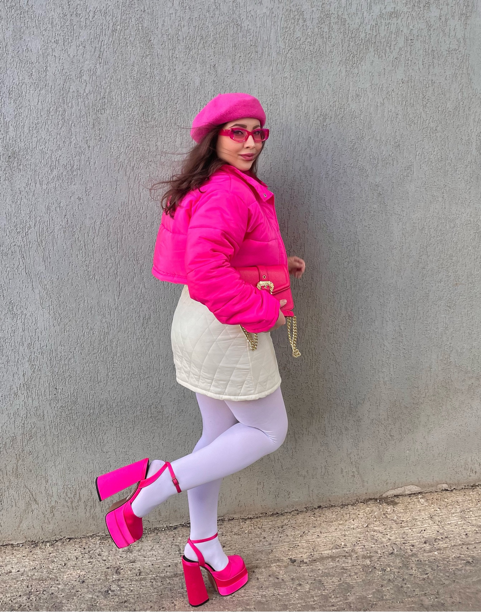 Pink and white spring outfit💕🤍🌸🌸

#LTKfit