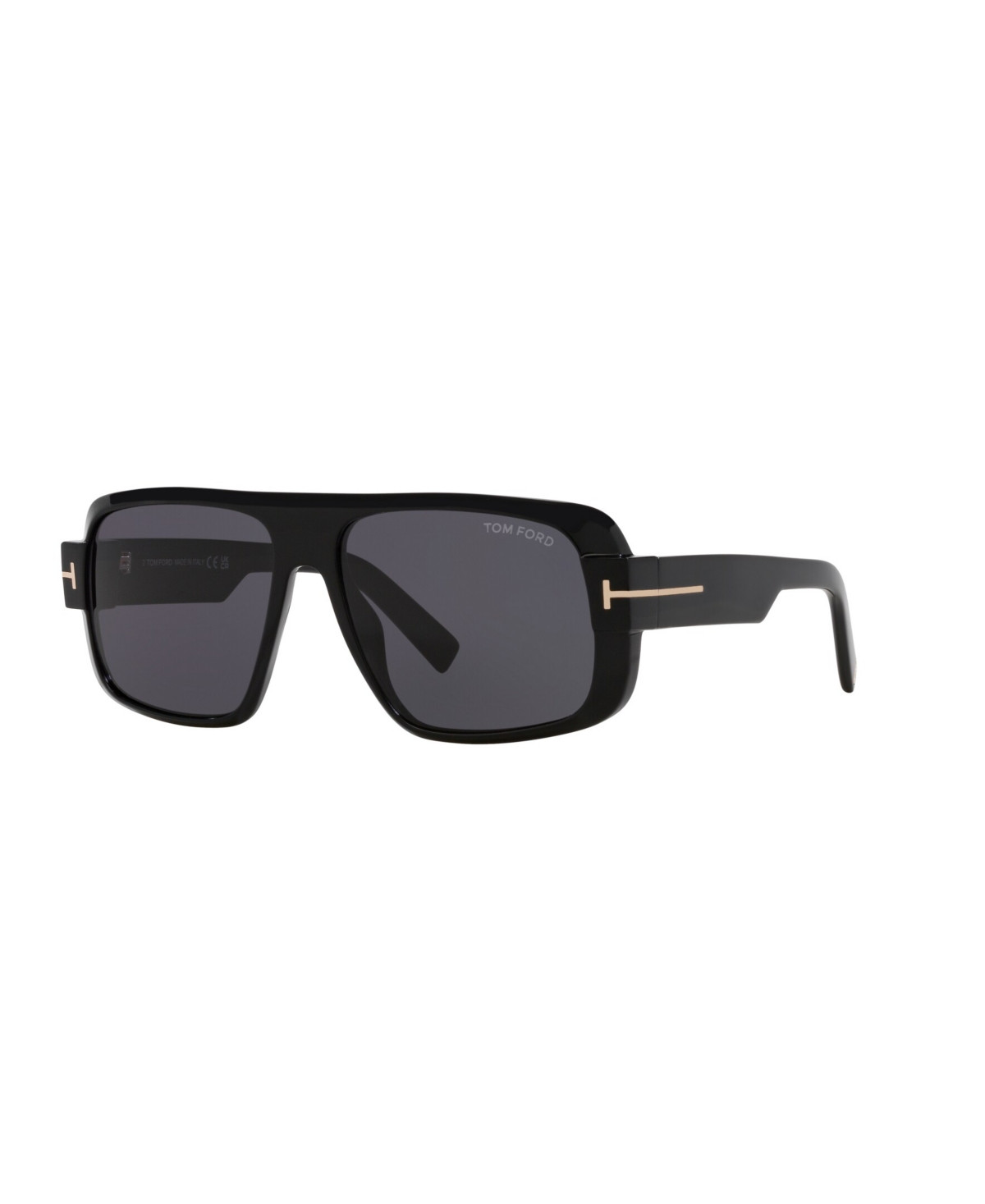 Tom Ford Men's Sunglasses, FT1101 TR001833 - Black Shiny, Gray | Macy's
