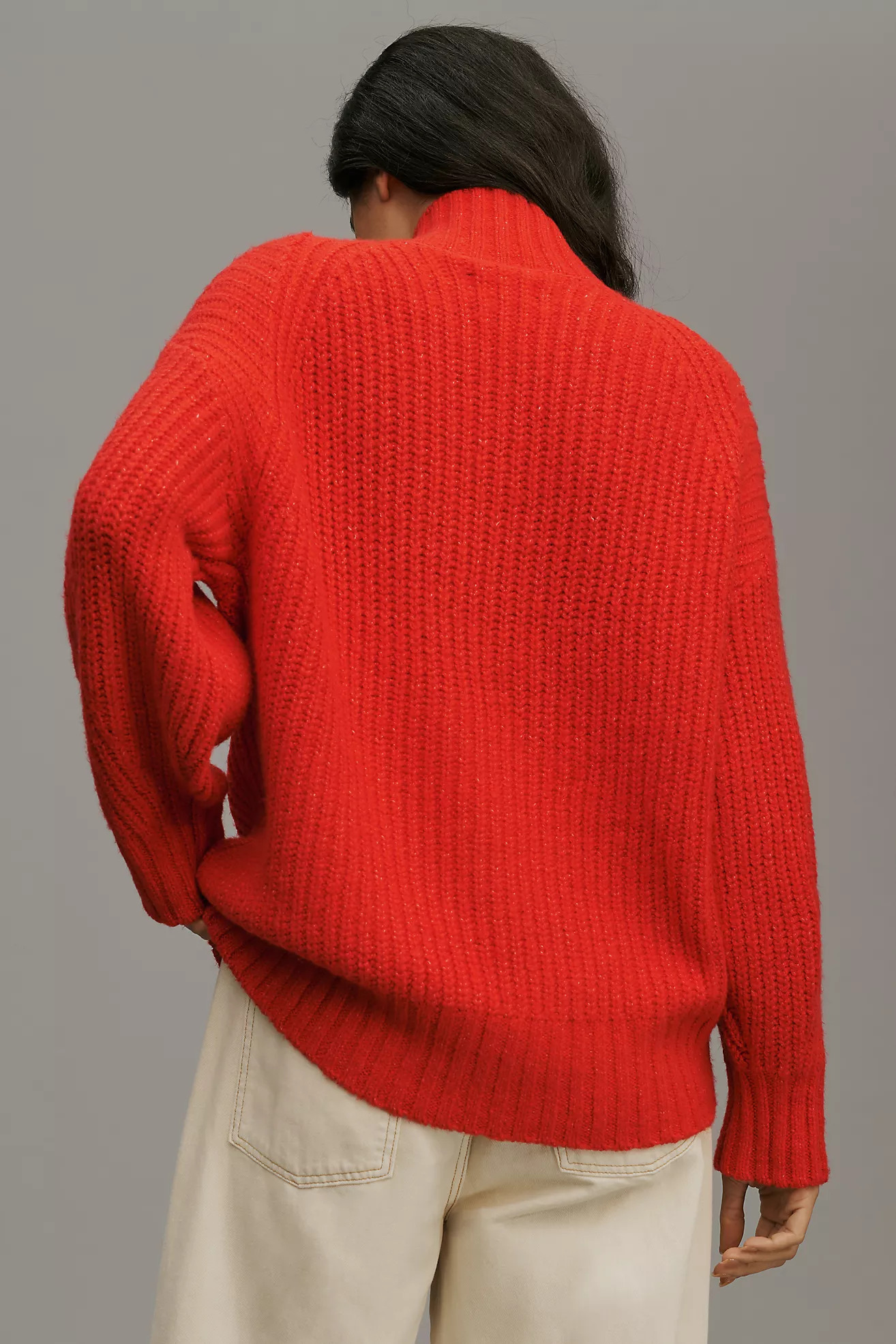 The Dakotah Oversized Turtleneck Sweater by Maeve | Anthropologie (US)