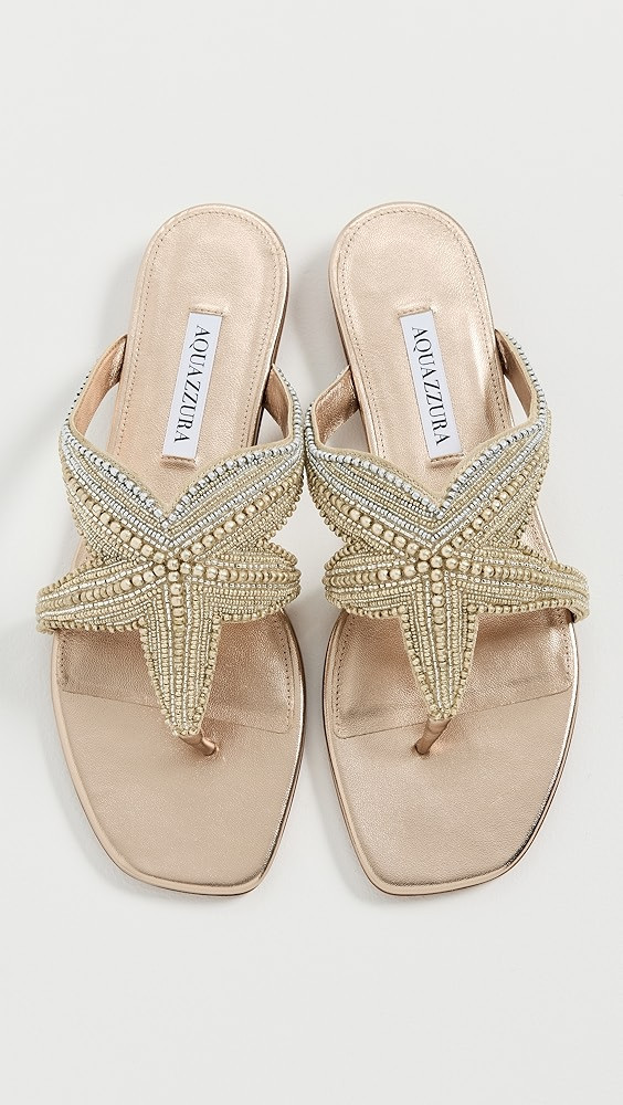 Aquazzura Reef Star Flat Sandals | Shopbop | Shopbop