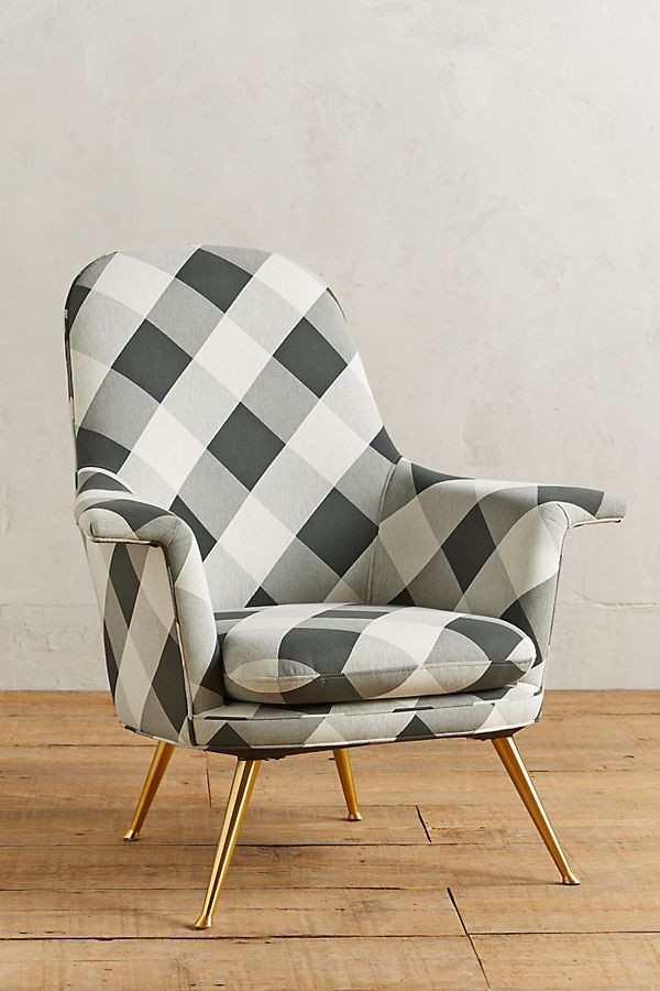 Buffalo Check Kimball Chair | Anthropologie (US)