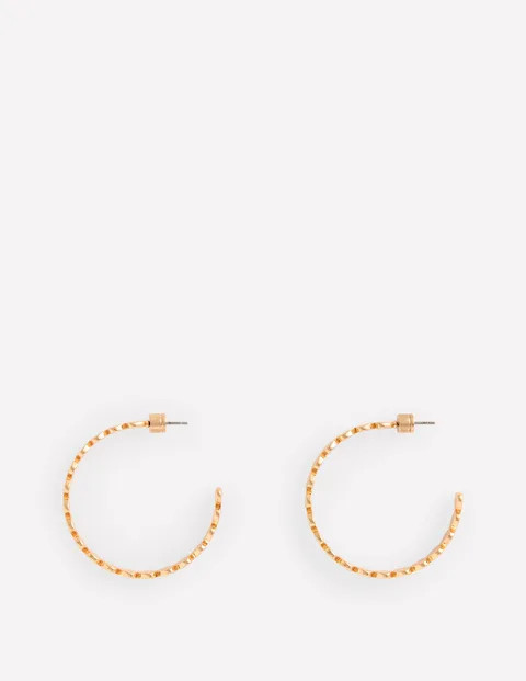 Metal Heart Earrings | Boden (US)