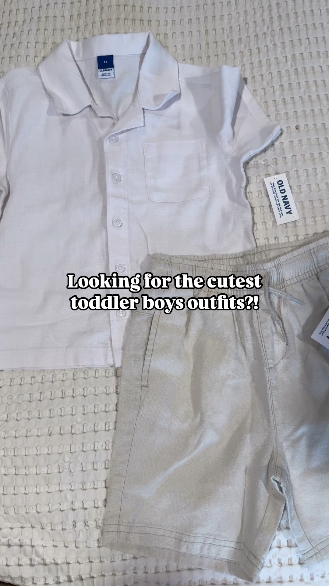 Toddler Boys Old Navy Haul! Everything on sale!! 

Spring is springing!! I’m finding all the cute boy outfits so you don’t have to! Follow along for all the cutest toddler boy clothes! 

Boy outfits, outfit Inspo, toddlers, boys 

#LTKFindsUnder50 #LTKKids #LTKStyleTip