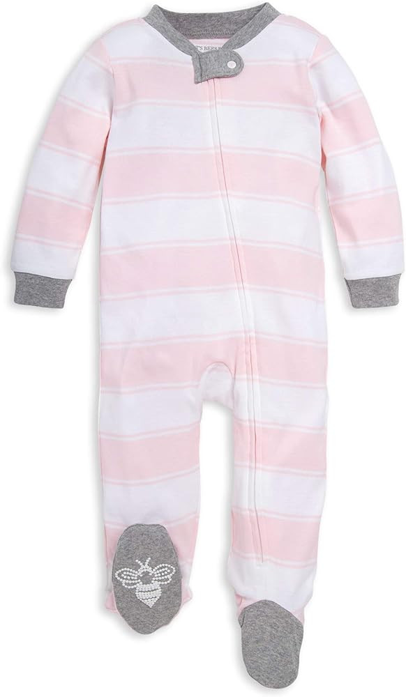 Burt's Bees Baby Baby Girl's Pajamas Sleep and Play | Amazon (US)