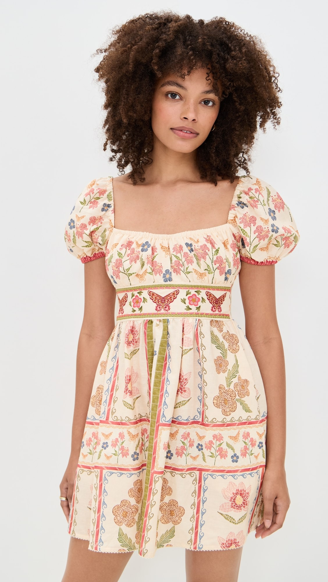Fiore Rosal Handmade Mini Dress | Shopbop