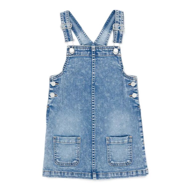 Jordache Baby Girls & Toddler Girls Denim Jumper Dress (12M-5T) | Walmart (US)
