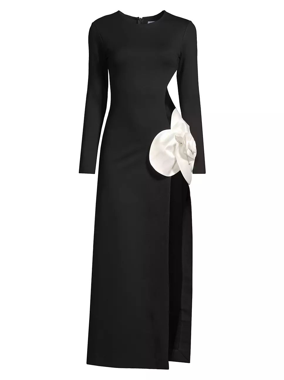 Delfi Chloe Floral Appliqué Evening Gown | Saks Fifth Avenue