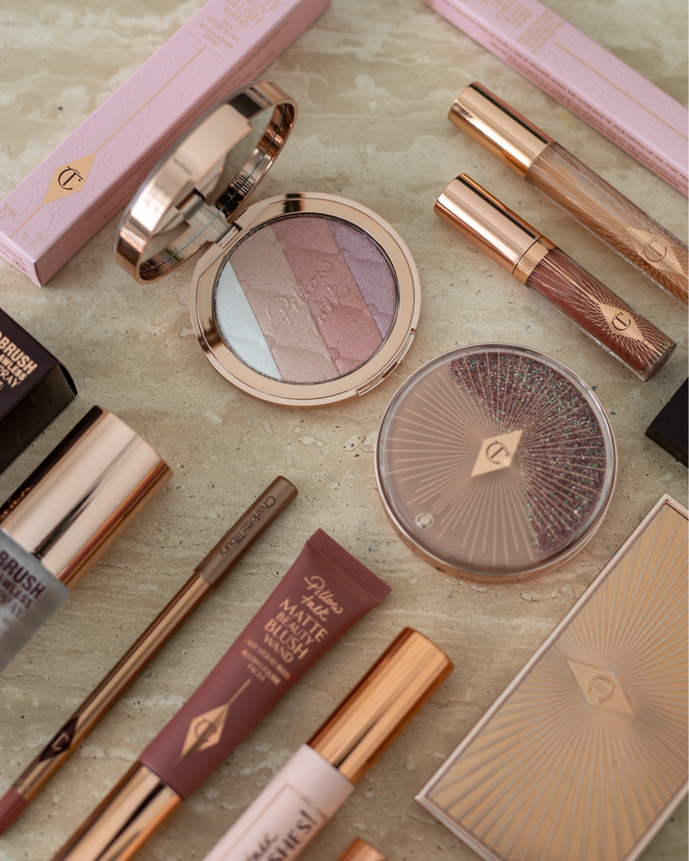 Some of my all time favourites and a few new ones from Charlotte Tilbury. The Pillow Talk Multi-Glow in dream light and romance light is back! It comes in a limited edition glitter storm design exclusive to Charlotte Tilbury.com 💋
There’s a reason Pillow Talk is so popular, it is THE most flattering shade. #LTKxCharlotteTilbury

#LTKaustralia #LTKbeauty