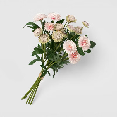 Pink Floral Artificial Stem Bundle - Room Essentials™ | Target