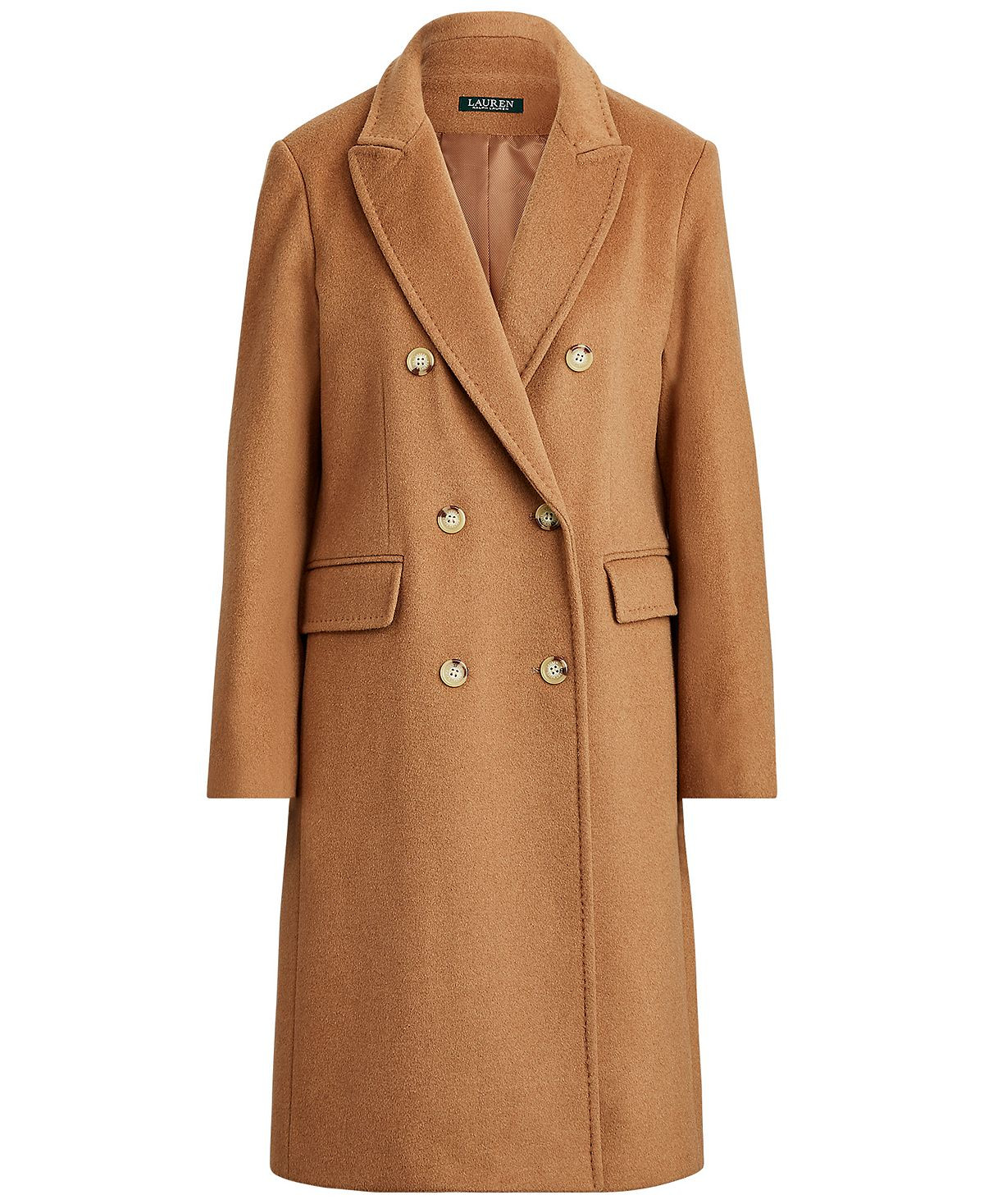 Lauren Ralph Lauren Women's Double-Breasted Walker Coat & Reviews - Coats & Jackets - Women - Mac... | Macys (US)