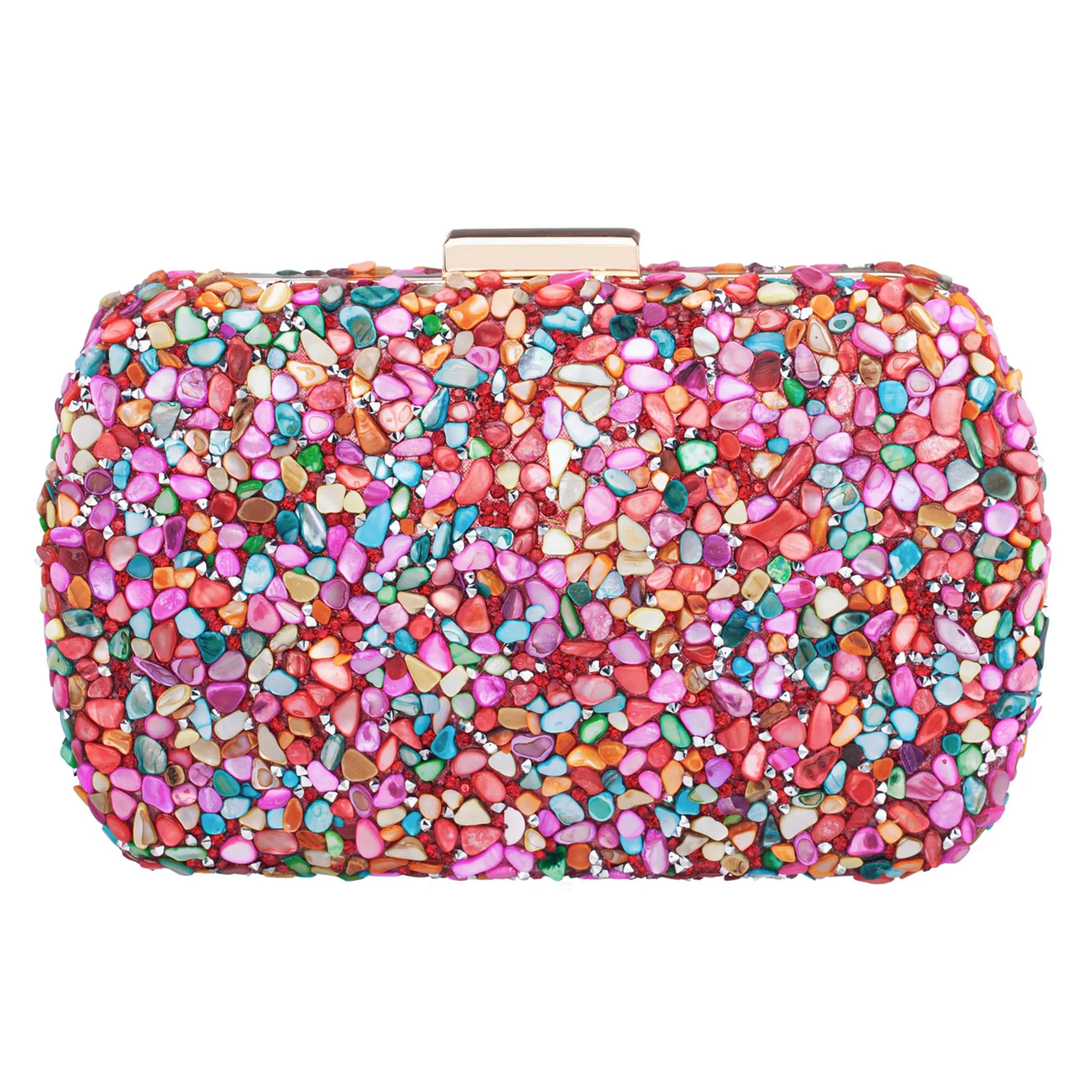 N by Nina All Over Rock Candy Minaudiere Bag, Multi | Kohl's