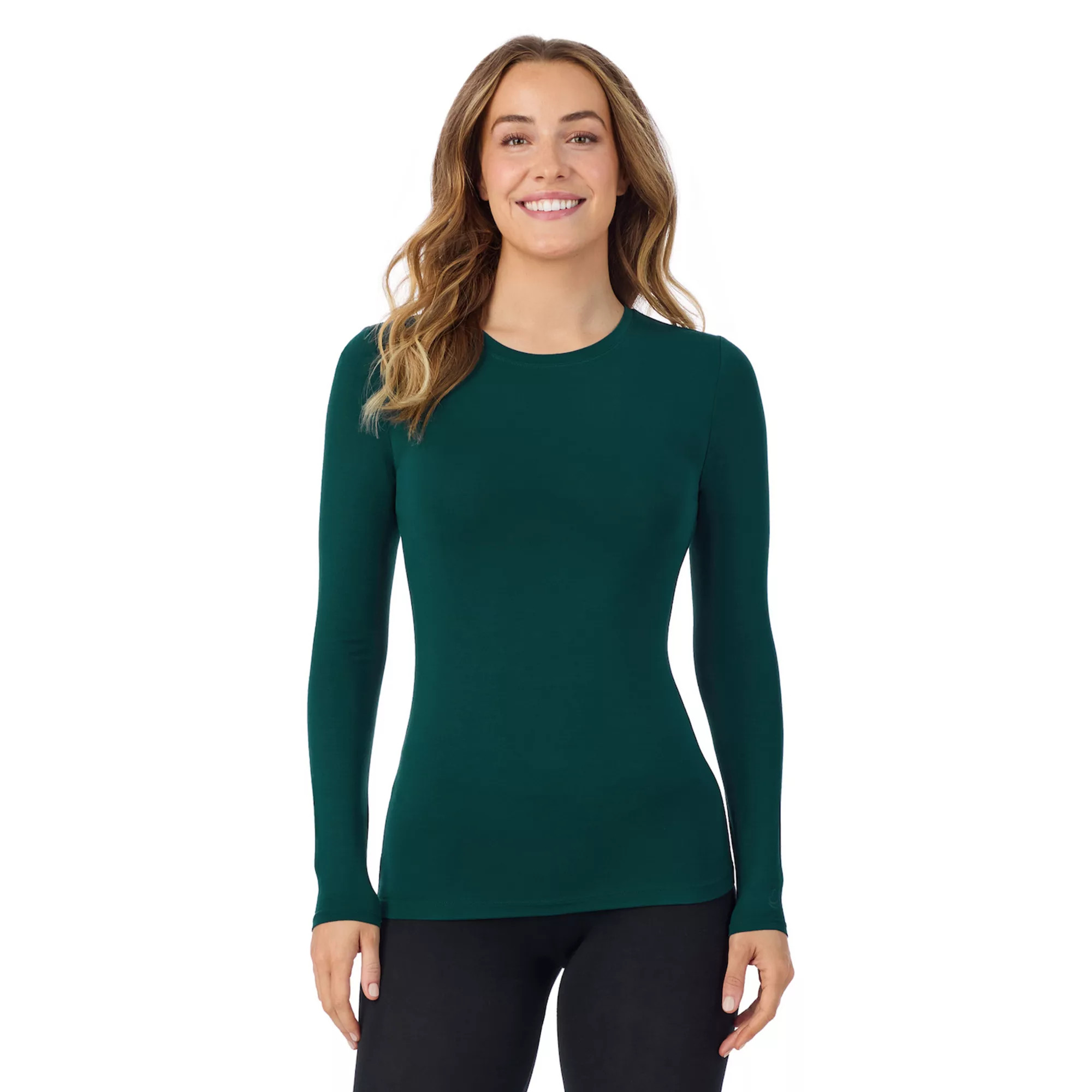 Women's Cuddl Duds® Softwear Stretch Long Sleeve Top | Kohl's