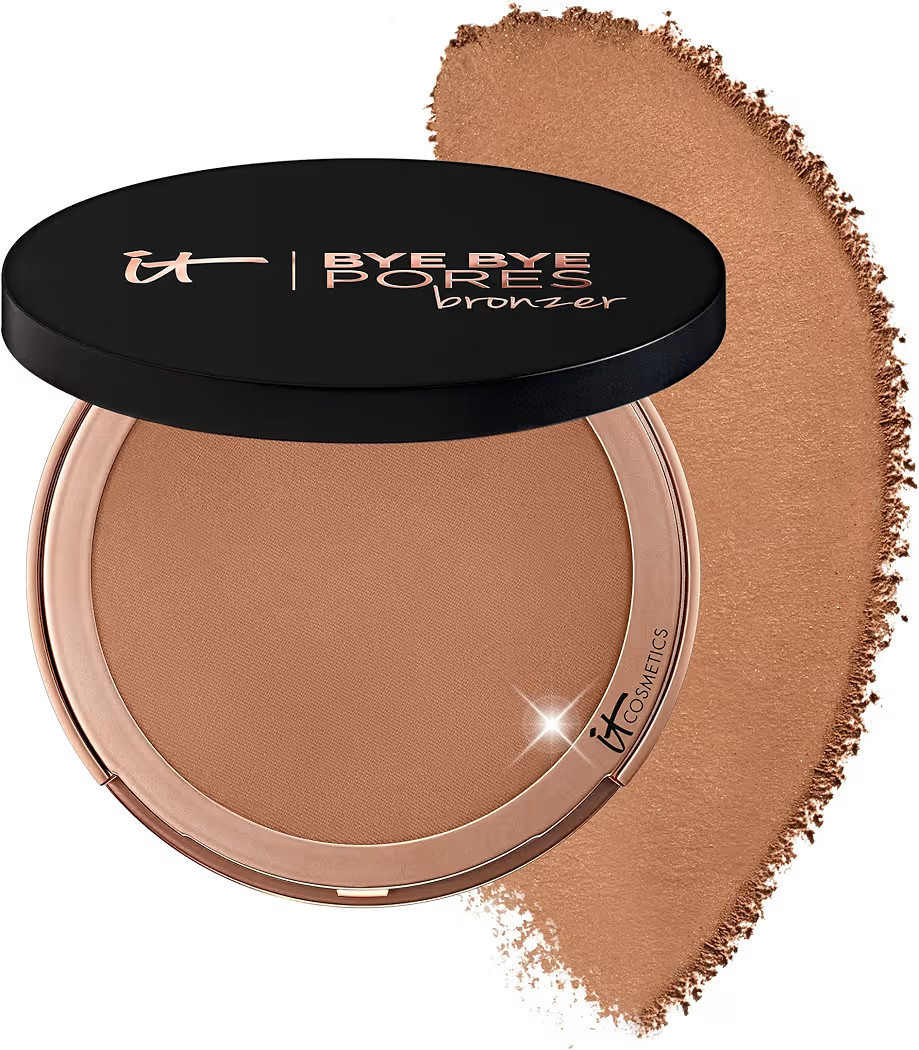 IT Cosmetics Bye Bye Pores Anti-Aging Bronzer, Diffuses Look of Pores + Fine Lines, Sun-Kissed Gl... | Amazon (US)