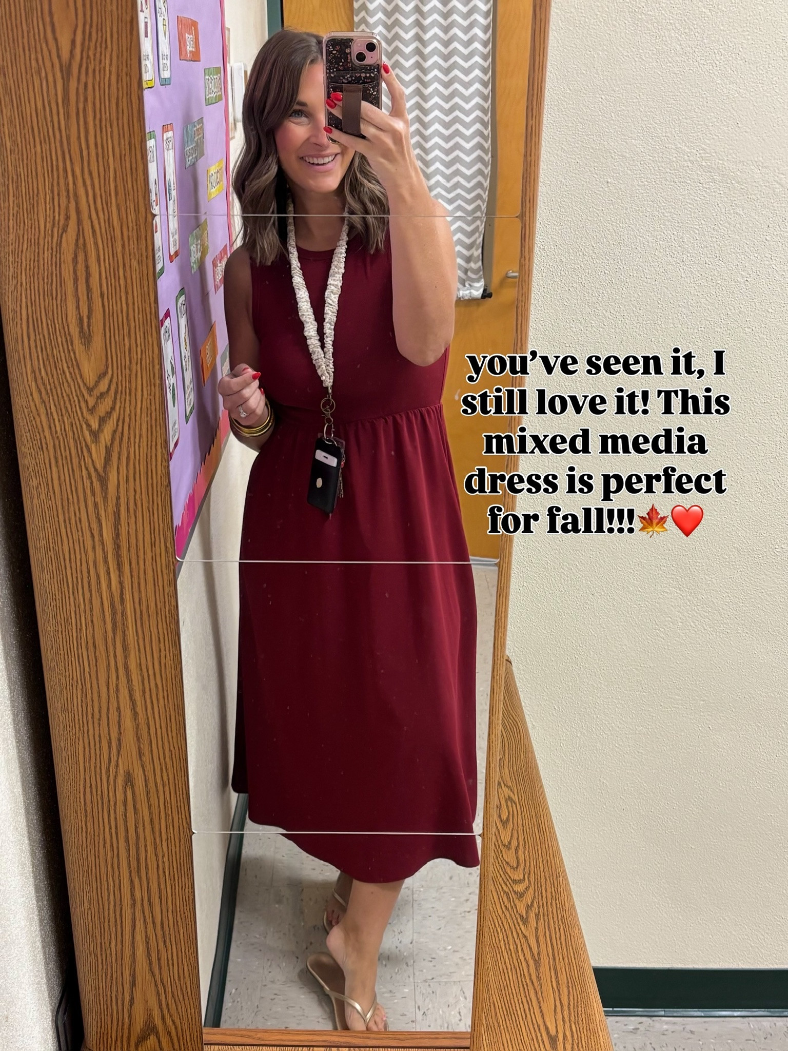 I am obsessed with the color of this dress!😍 wear with your favorite sandals now and swap to boots or sneakers when the temps cool down! 👢✨

Teacher, back to school, dress, fall outfit, fall

#LTKootd #LTKSeasonal #LTKSaleAlert