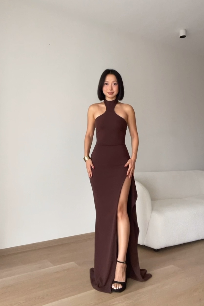 brown maxi dress🤎



wedding guest dress, formal dress
slit dresss

#LTKSeasonal #LTKParties #LTKVideo
