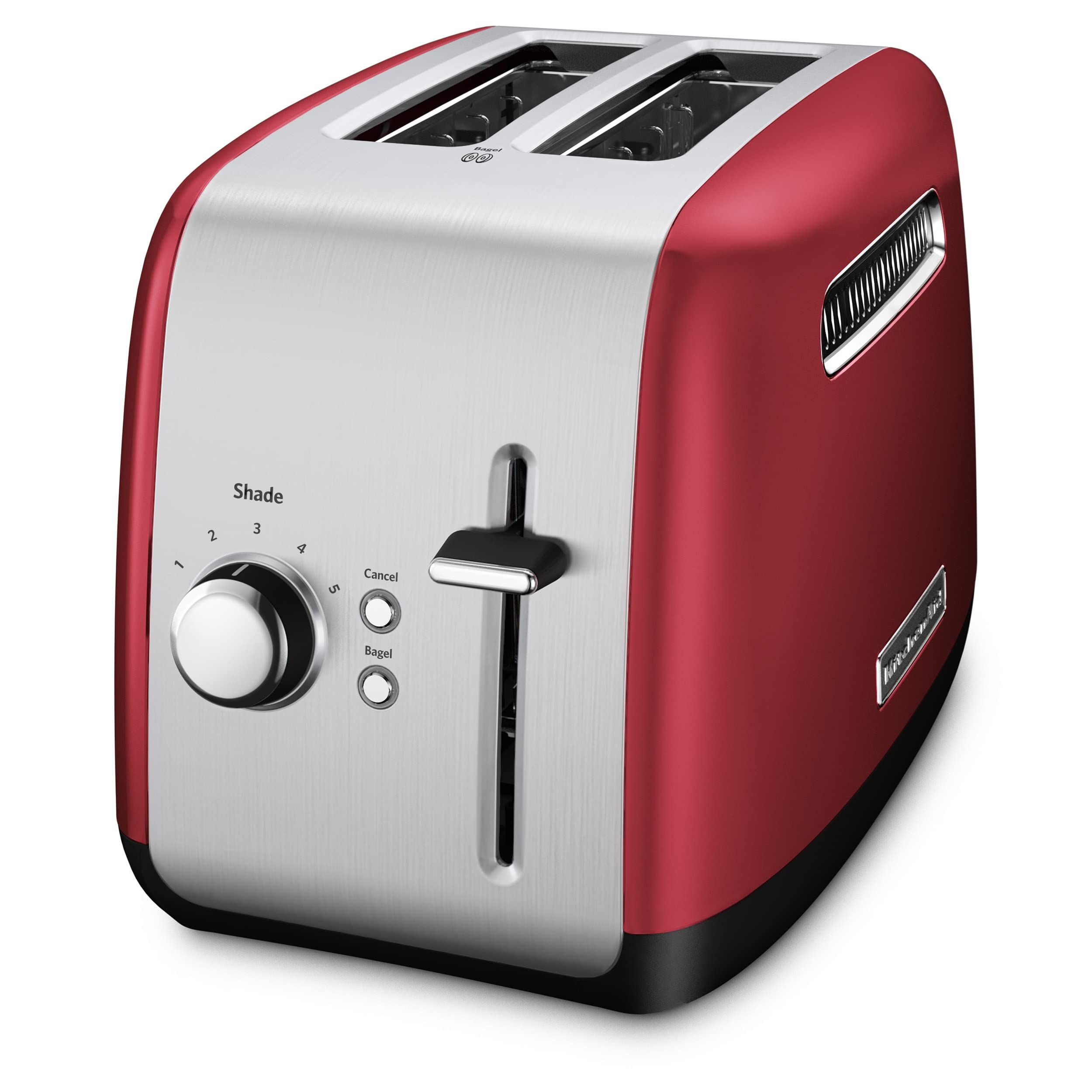 KitchenAid KMT2115ER Toaster with Manual High-Lift Lever, Empire Red, 2 Slice | Amazon (US)